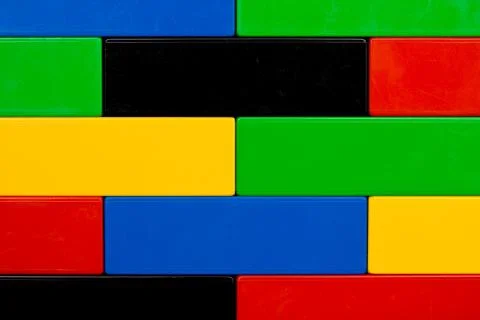 Toy blocks background Stock Photos