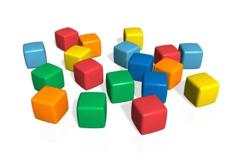 Toy blocks 스톡 일러스트