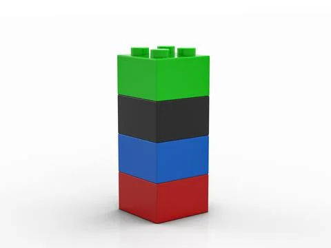 Toy blocks 스톡 일러스트