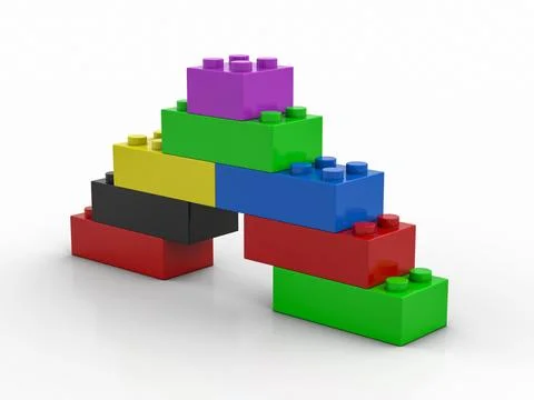 Toy blocks イラスト素材