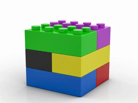 Toy blocks Stock Photos