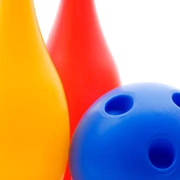 Toy bowling Stock Photos