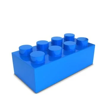 Toy brick Stock Illustration