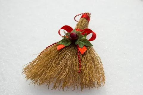 Toy broom Stock Photos