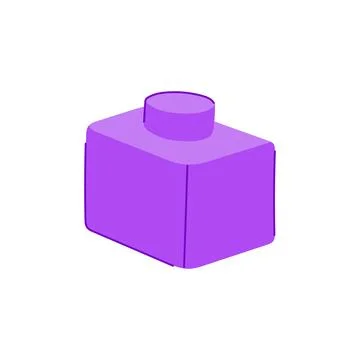 Toy building blocks cartoon vector illustration Stock Illustration