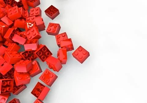 Toy building blocks イラスト素材