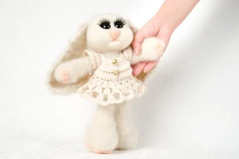 Toy bunny Stock-Fotos
