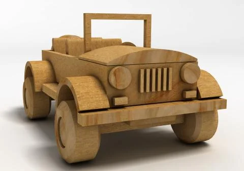 Toy car Ilustración de archivo
