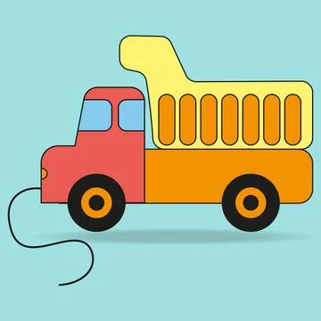 Toy car Stock Illustration