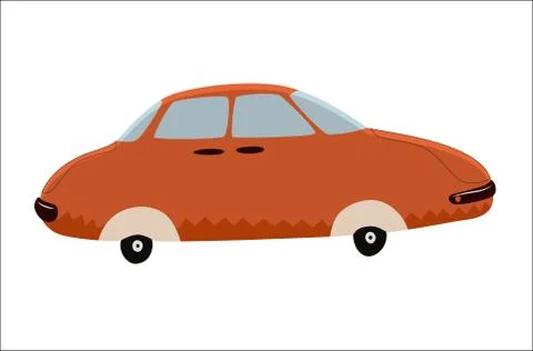 Toy Car, a vector illustration Stock Illustration