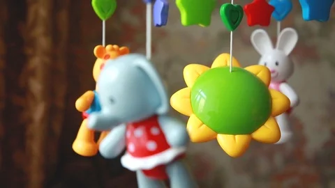 Toy carousel Stock Footage 120020637