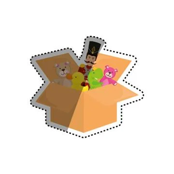 Toy for childrens Illustrazione stock
