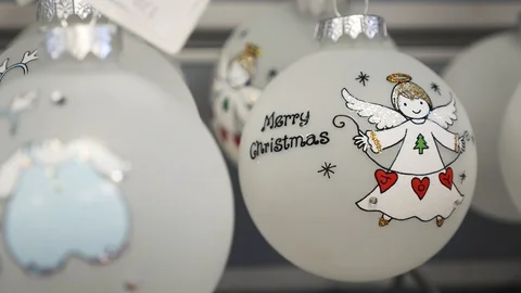 Toy on a Christmas tree Stock Footage 101571175