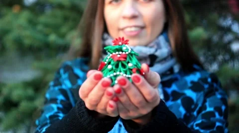 Toy Christmas tree stands Видео 68660768