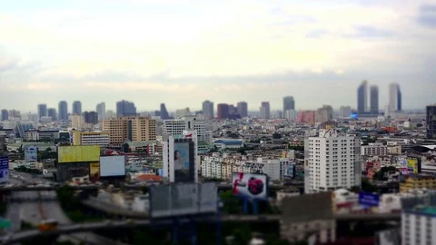 Toy city time lapse Stock Footage 78378865