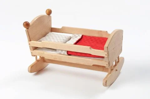 Toy cradle Foto stock