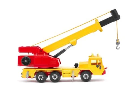 Toy crane Foto stock