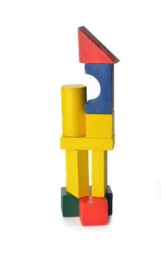 Toy cubes Stock Photos