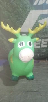 Toy deer Foto stock