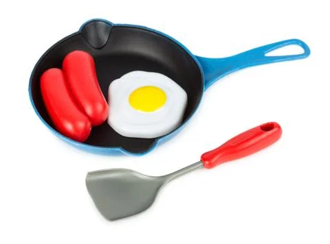 Toy dishes Stock Photos