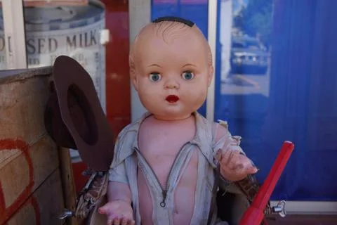 Toy Doll Foto stock