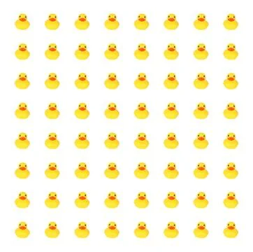 Toy duck background Stock Photos