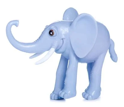 Toy figure elephant Stock Photos