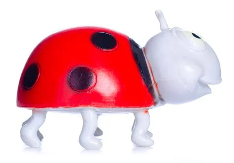 Toy figure ladybug Stock Photos