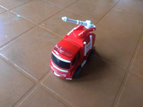 Toy Fire Engine 4 Foto stock