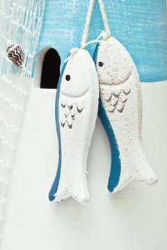 Toy fish Stock Photos