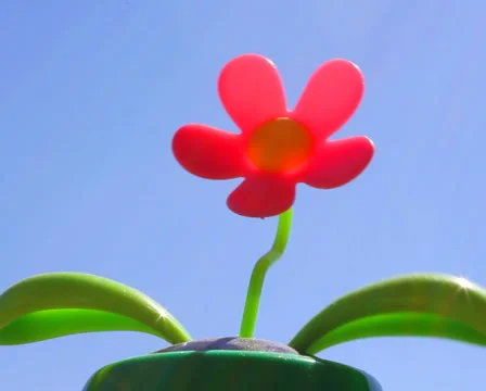 Toy flower Stockbeeldmateriaal 3476092