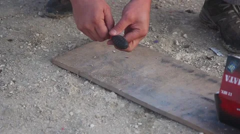 Toy grenade explosion 스톡 동영상 62503054