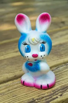 Toy hare Stock Photos