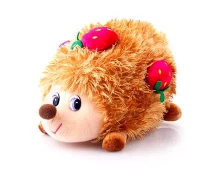 Toy hedgehog Stock Photos