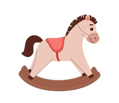 Toy horse vector concept Stock Illustration