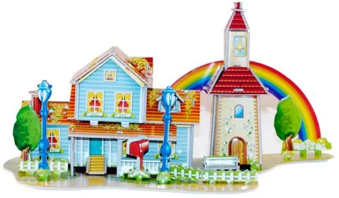 Toy House Stock Illustration