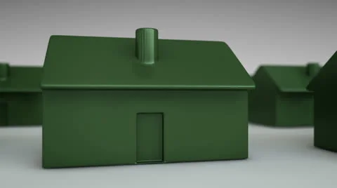 Toy house scroll through Stock Footage 24637120