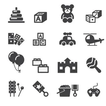 Toy icon Stock Illustration