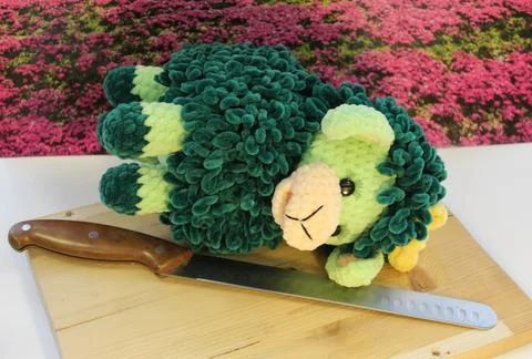 Toy lamb 库存照片