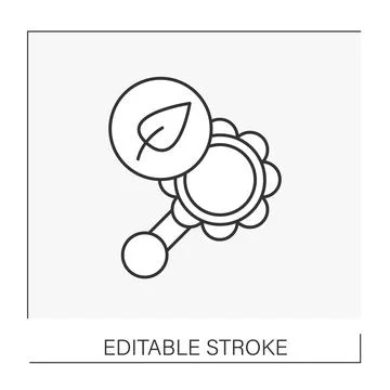 Toy line icon Stock Illustration