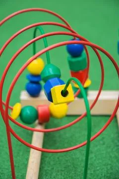 Toy Logic Maze Stock Photos