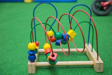 Toy Logic Maze Stock Photos