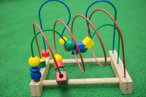 Toy Logic Maze Stock Photos