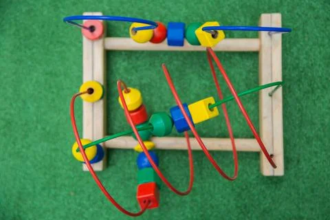 Toy Logic Maze Stock Photos
