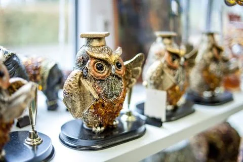 Toy owl Stock Photos