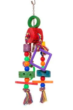 Toy for parrot Foto stock