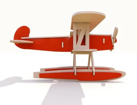 Toy plane イラスト素材