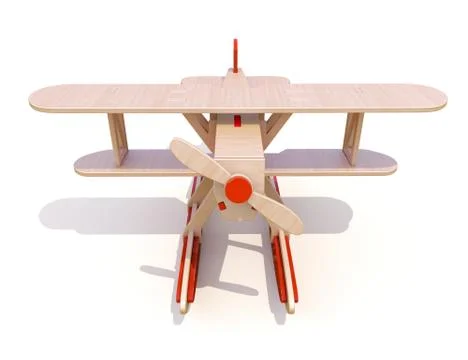 Toy plane Stock Illustration