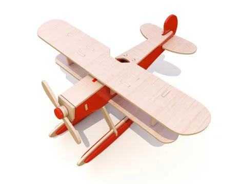 Toy plane Stock Illustration