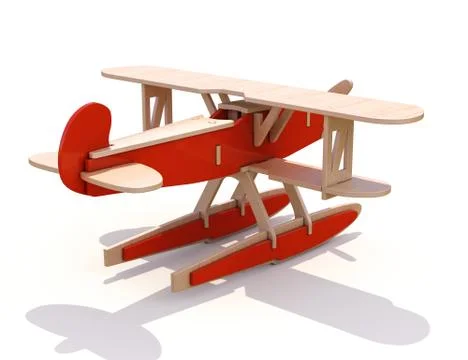 Toy plane Stock Illustration